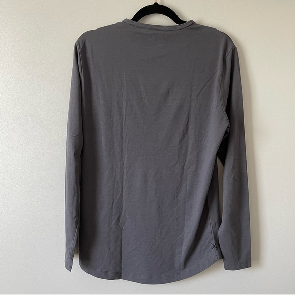 Cuts | AO Curve Hem Tee Pyca Pro Long-sleeve top Signature Fit Cast Iron Sz S - Picture 6 of 13